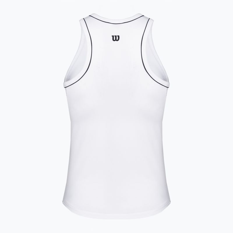 Moteriški marškinėliai Wilson Team Tank bright white 2