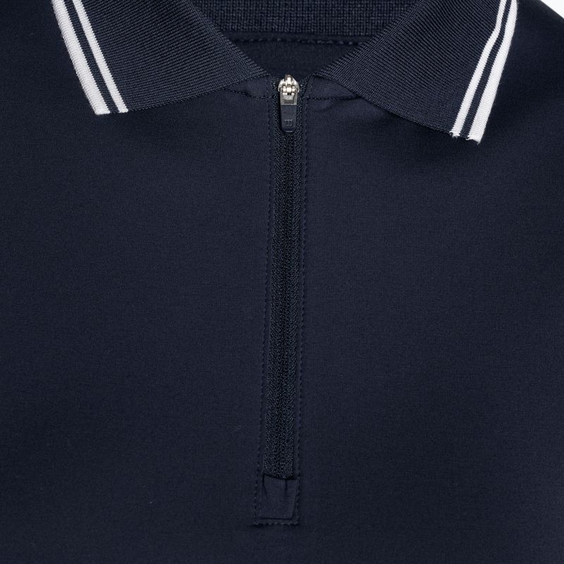 Moteriški marškinėliai Wilson Team Polo classic navy 3