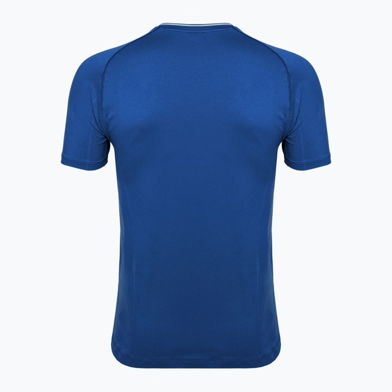 Vyriški marškinėliai Wilson Team Seamless Crew royal blue 2