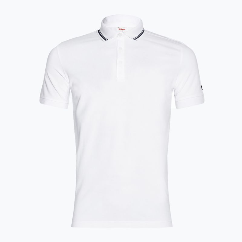 Vyriški marškinėliai Wilson Team Pique Polo bright white