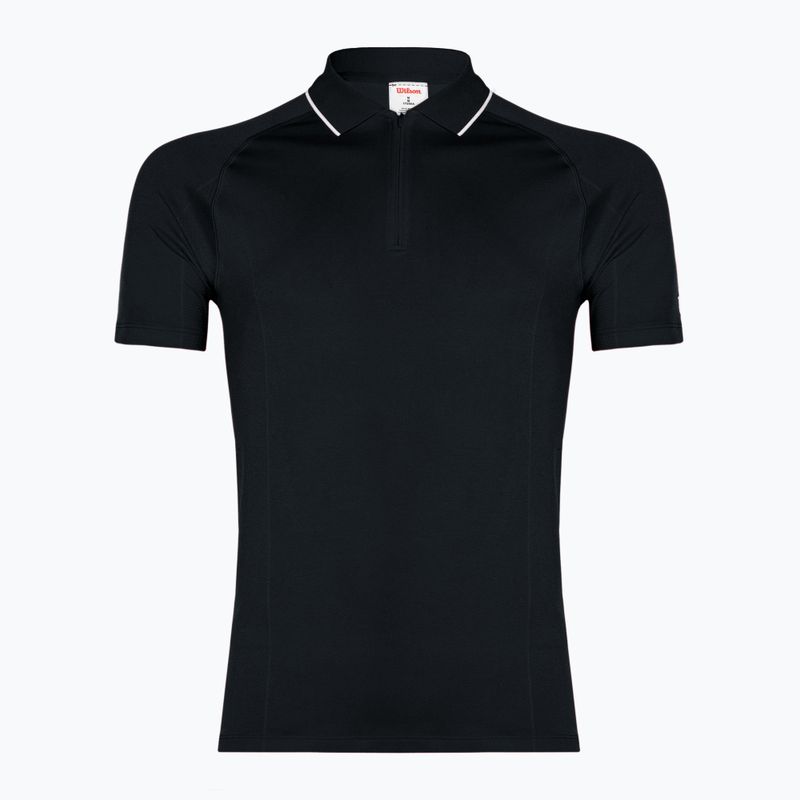 Vyriški marškinėliai Wilson Team Seamless Polo 2.0 black