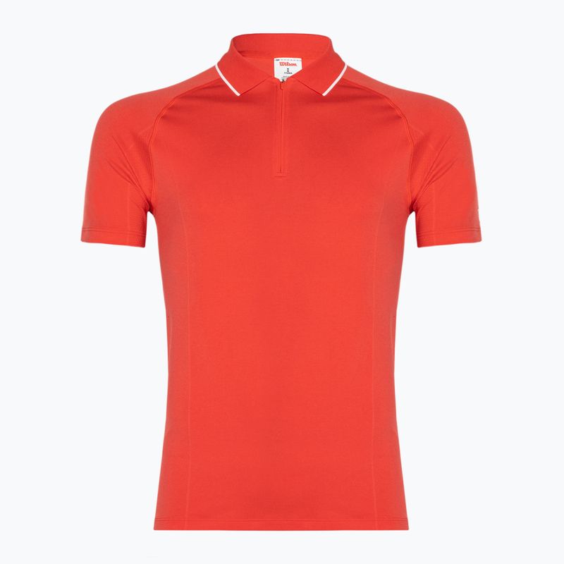 Vyriški marškinėliai Wilson Team Seamless Polo 2.0 infrared