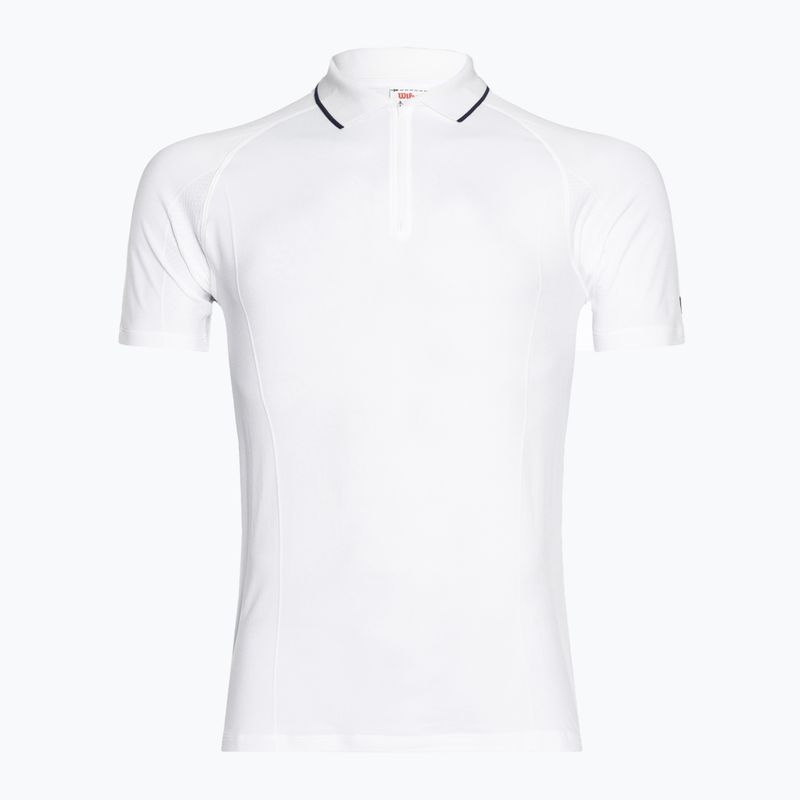 Vyriški marškinėliai Wilson Team Seamless Polo 2.0 bright white