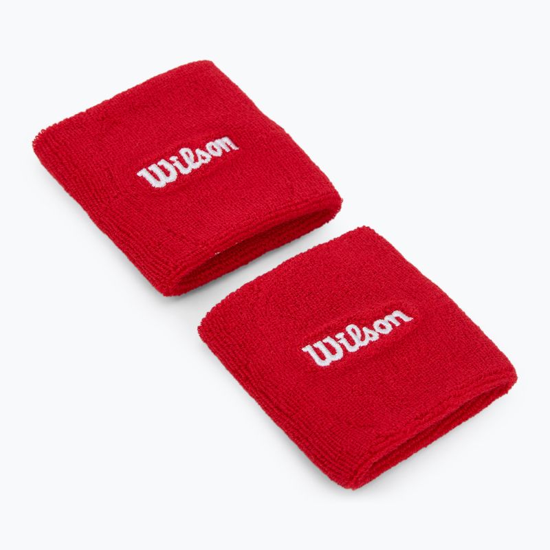 Teniso juostos Wilson Wristband 2 szt. infrared