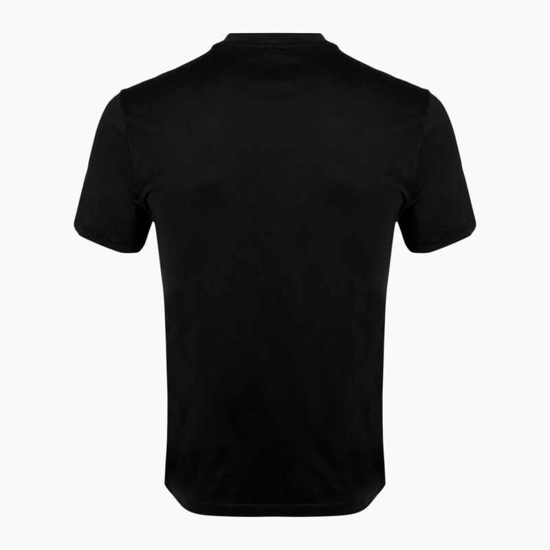 Vyriški teniso marškinėliai Wilson Team Graphic black script 2