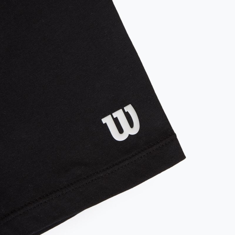 Vyriški teniso marškinėliai Wilson Team Graphic black script 4