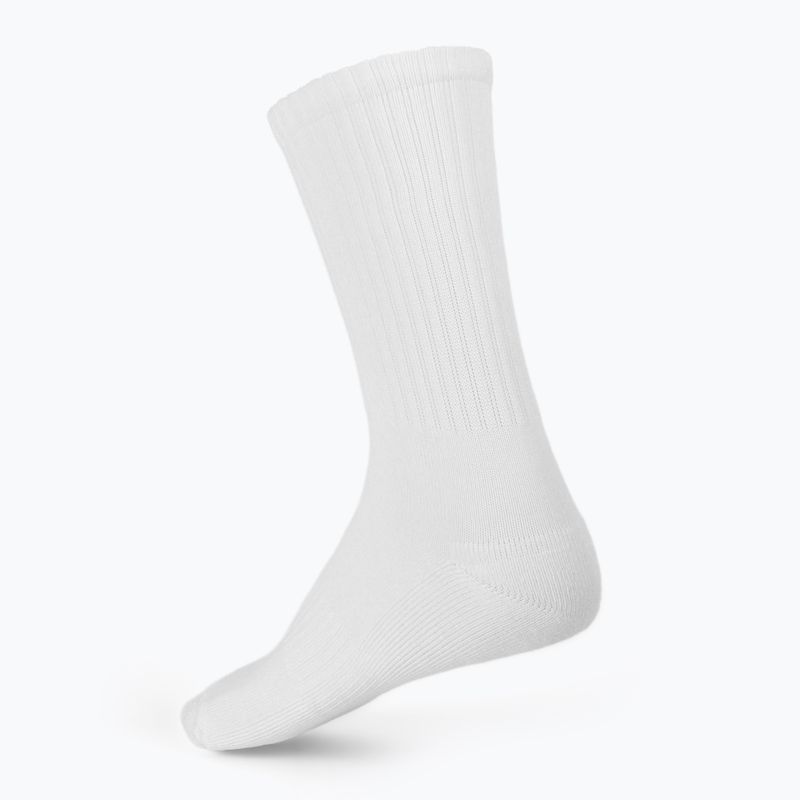Kojinės Wilson Crew Logo 3 poros bright white 2