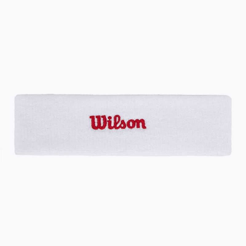 Galvos juosta Wilson Headband bright white / infrared 2