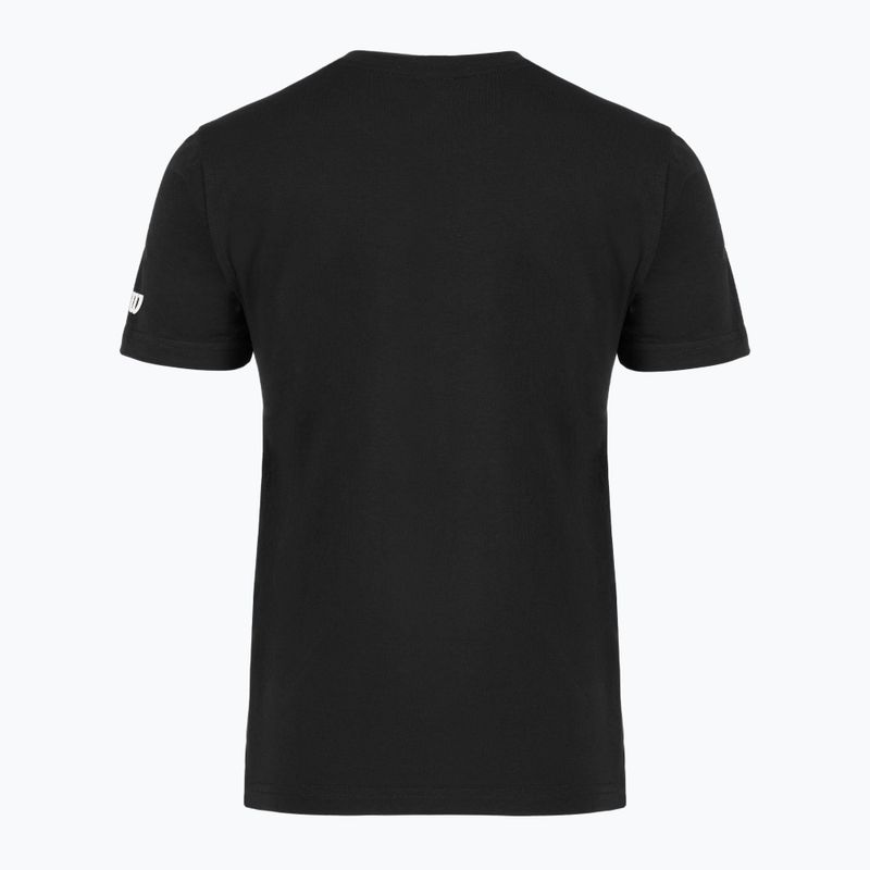 Moteriški teniso marškinėliai Wilson Team Graphic W black 2