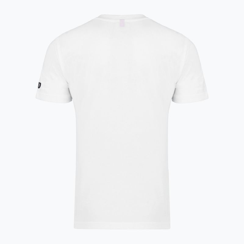 Moteriški teniso marškinėliai Wilson Team Graphic W bright white 2