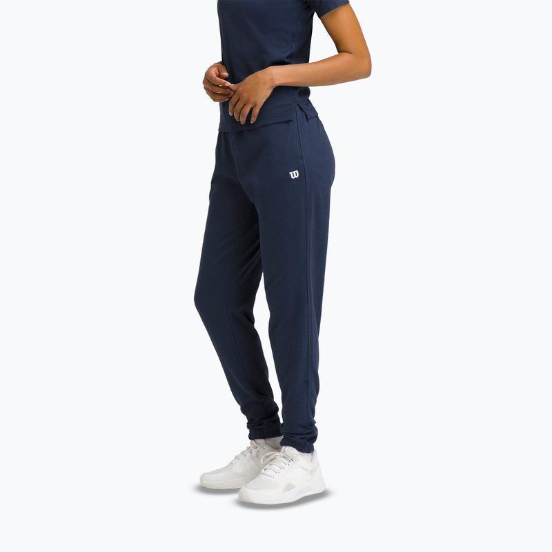 Moteriškos teniso kelnės Wilson Team Jogger medium classic navy 2