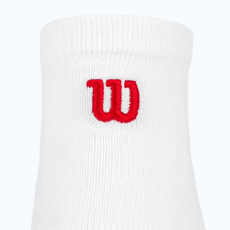 Kojinės Wilson Cushioned Ankle Tab 3 poros bright hite 3