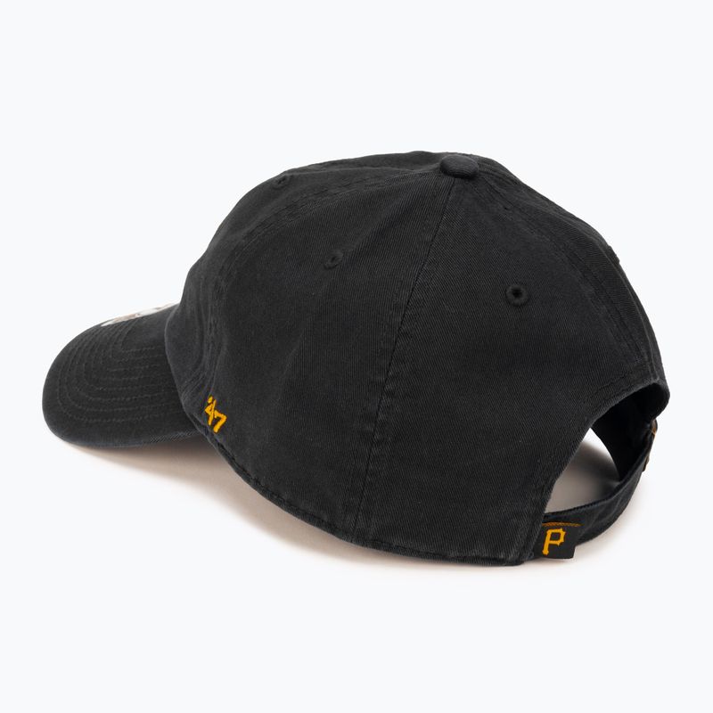 Kepuraitė su snapeliu 47 Brand MLB Pittsburgh Pirates CLEAN UP black 3