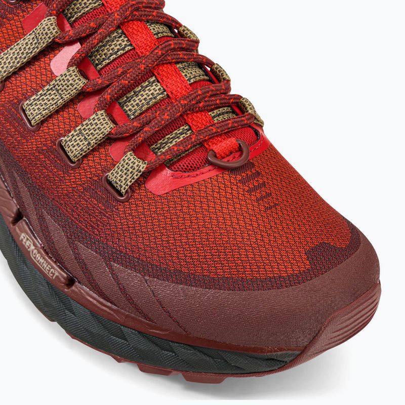 Merrell Agility Peak 4 raudoni vyriški bėgimo bateliai J066925 7