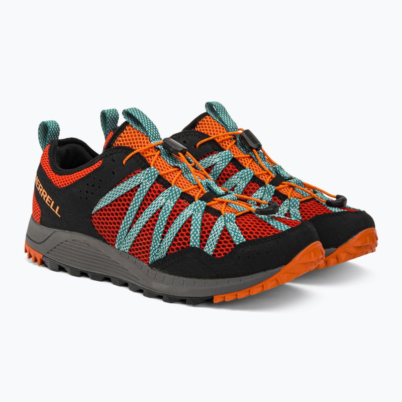 Merrell Wildwood Aerosport vyriški žygio batai oranžiniai J135183 4