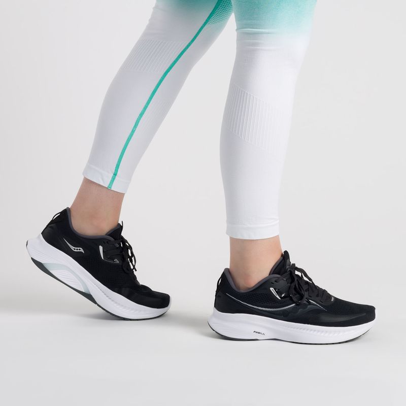 Saucony Guide 15 moteriški bėgimo bateliai juodi S10684-05 2