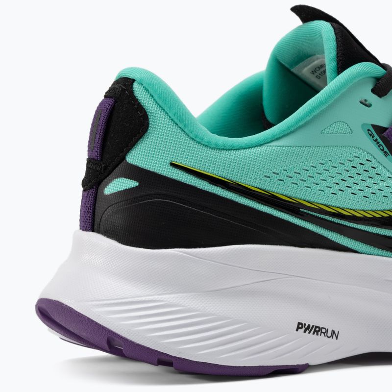 Saucony Guide 15 cool mint/acid moteriški bėgimo bateliai S10684-26 10
