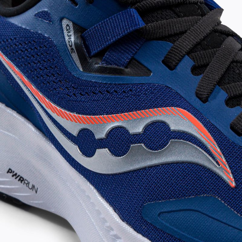 Saucony Guide 15 vyriški bėgimo bateliai blue S20684 8