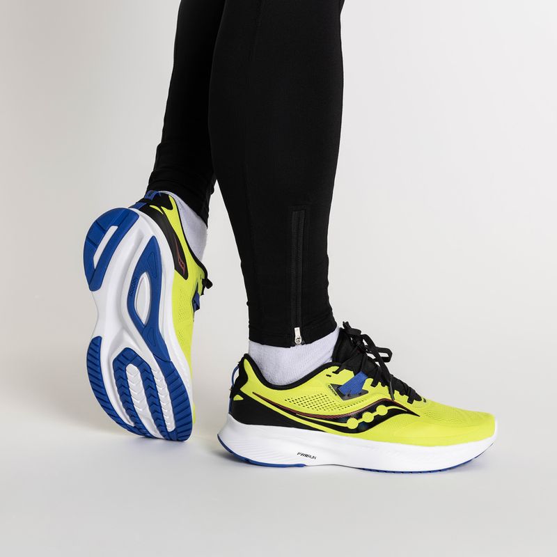 Vyriški bėgimo bateliai Saucony Guide 15 acid/blue once 2