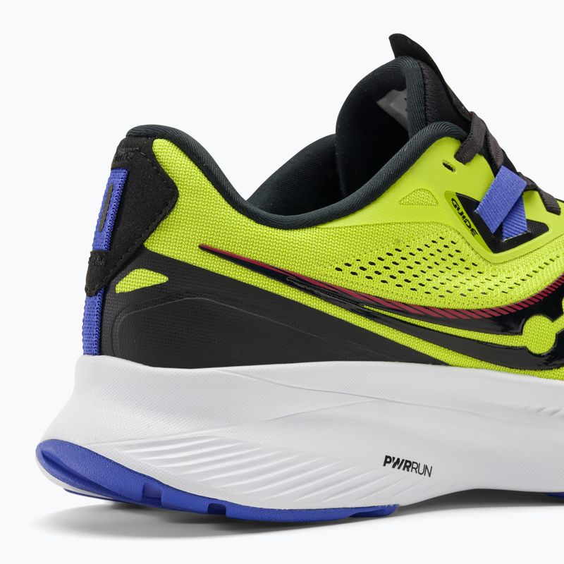 Vyriški bėgimo bateliai Saucony Guide 15 acid/blue once 9