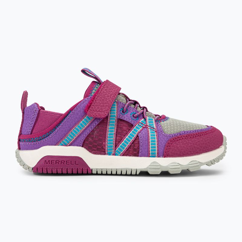 Merrell Hydro Free Roam rožinės spalvos vaikiški turistiniai sandalai MK165669 2