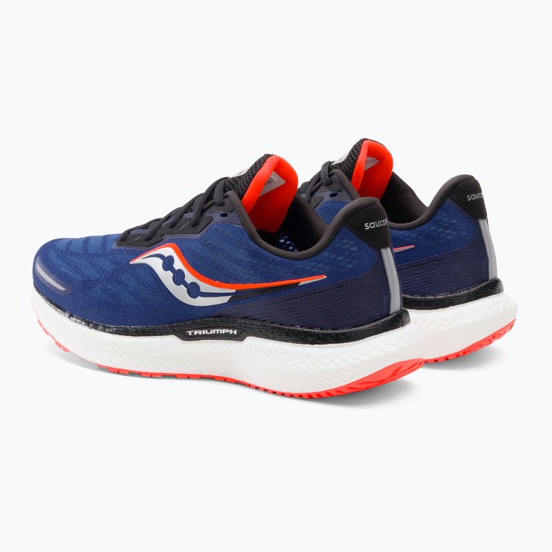 Vyriški bėgimo bateliai Saucony Triumph 19 sapphire/black 3