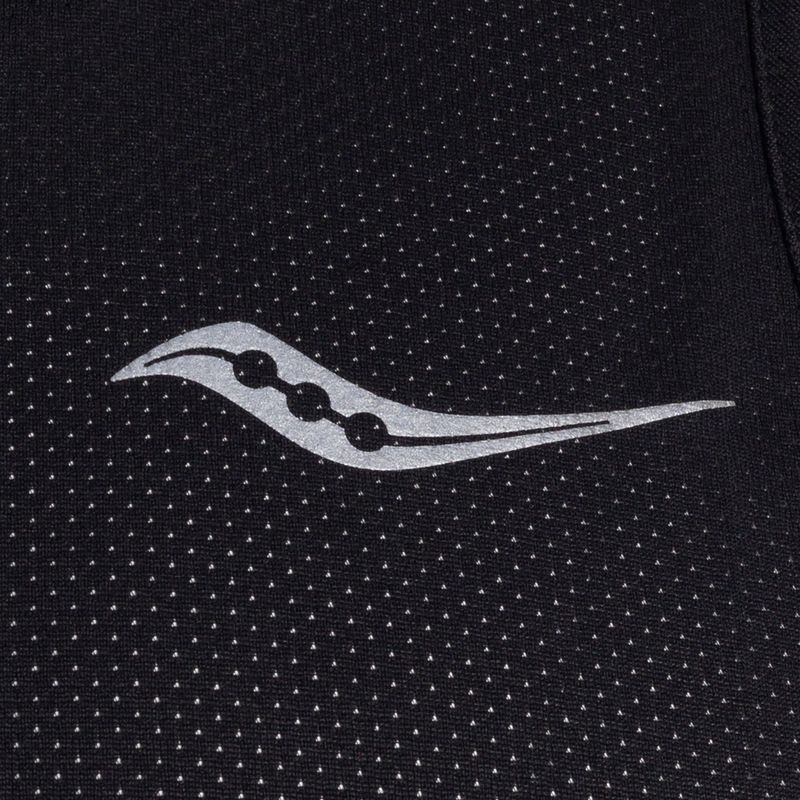Vyriški bėgimo marškinėliai Saucony Stopwatch Singlet black SAM800277-BK 3