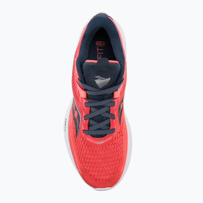 Moteriški bėgimo bateliai Saucony Ride 15 vizi red/night 6