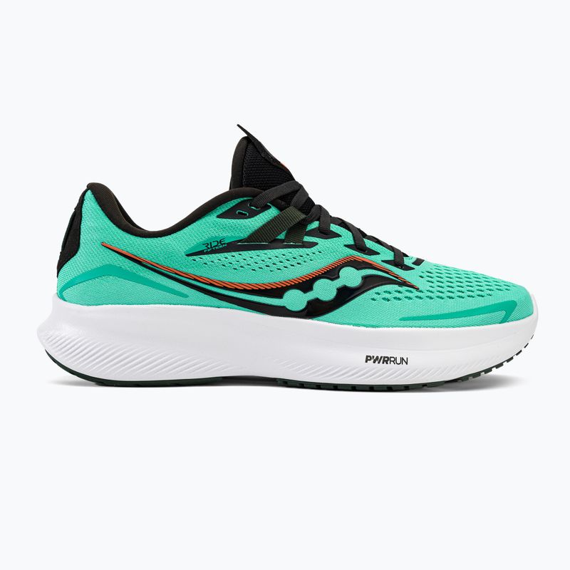 Vyriški bėgimo bateliai Saucony Ride 15 cool mint/zest S20729-125 2