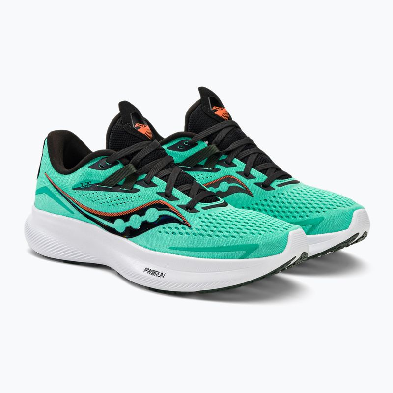 Vyriški bėgimo bateliai Saucony Ride 15 cool mint/zest S20729-125 4