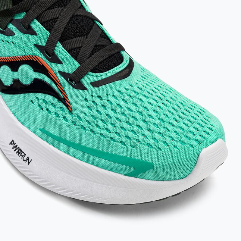Vyriški bėgimo bateliai Saucony Ride 15 cool mint/zest S20729-125 7