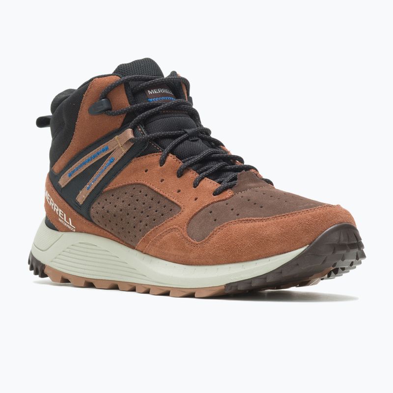 Vyriški Merrell Wildwood Sneaker Boot Mid WP žygio batai bracken 11