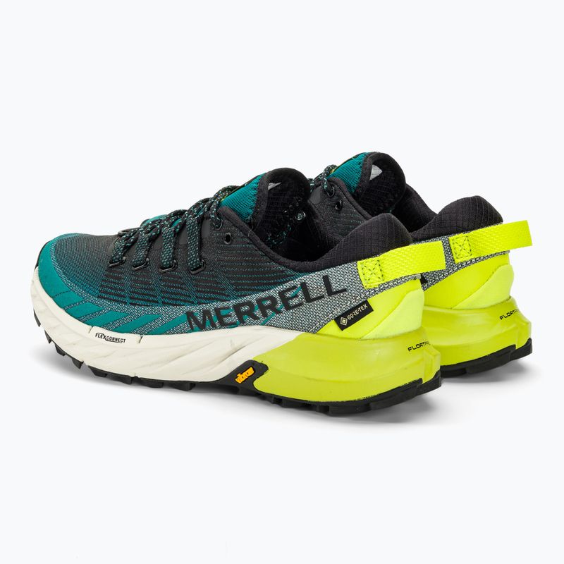 Moteriški bėgimo bateliai Merrell Agility Peak 4 GTX jade 3
