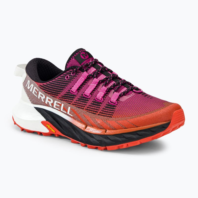 Moteriški bėgimo bateliai Merrell Agility Peak 4 pink-orange J067524