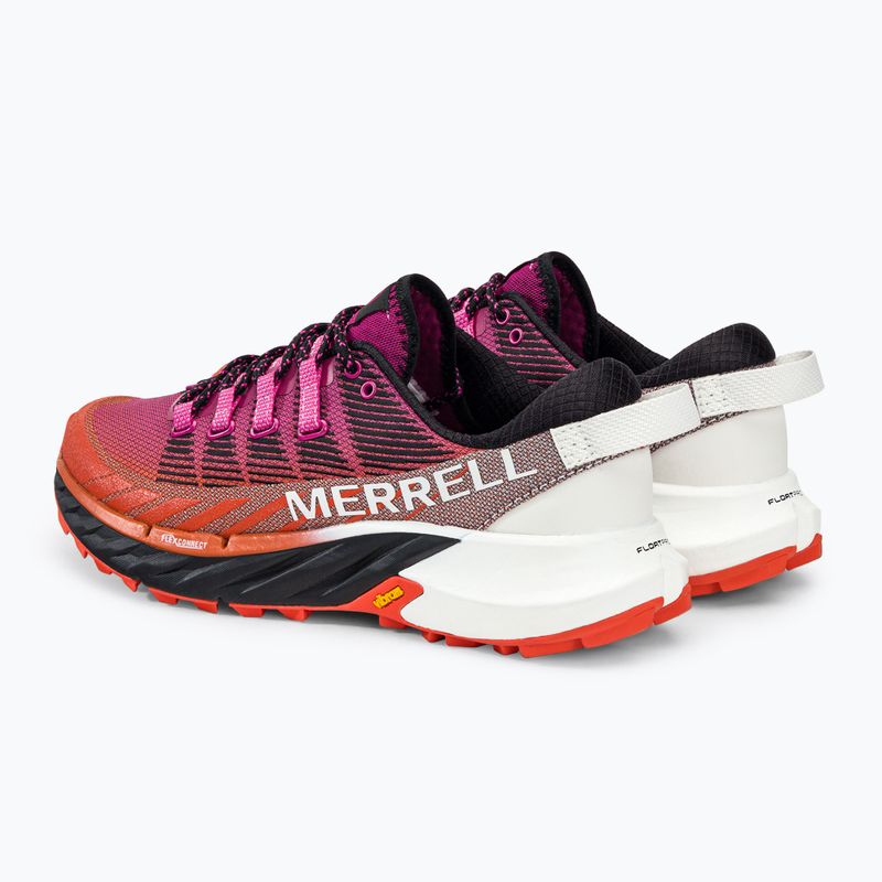 Moteriški bėgimo bateliai Merrell Agility Peak 4 pink-orange J067524 3