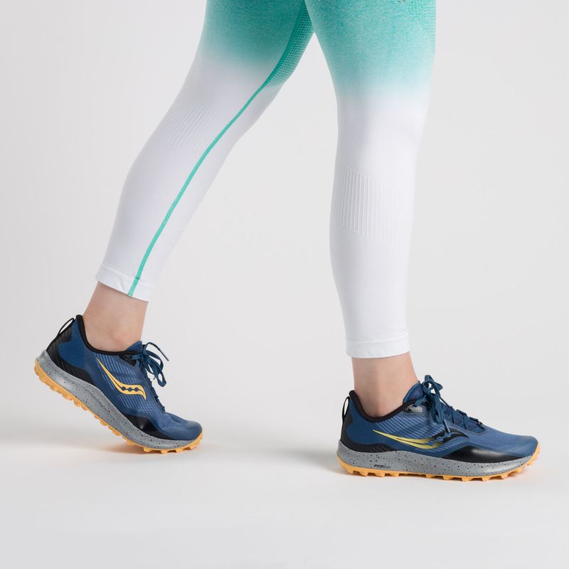 Moteriški bėgimo bateliai Saucony Peregrine 12 navy blue S10737 2
