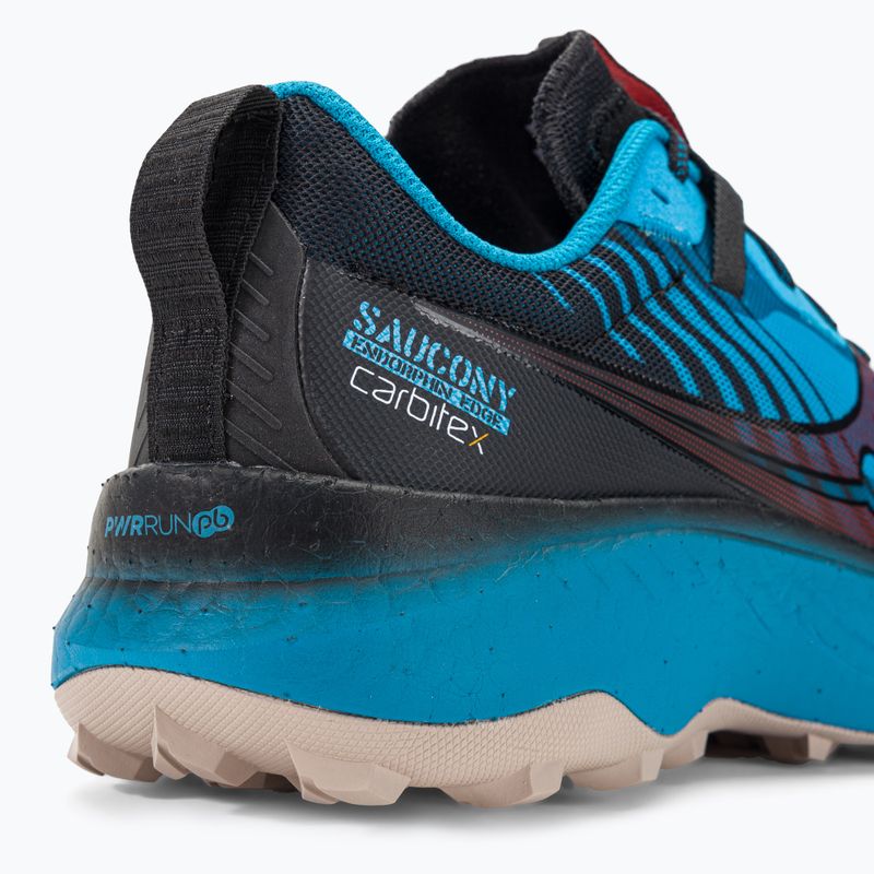 Vyriški bėgimo bateliai Saucony Endorphin Edge ocean/black 9