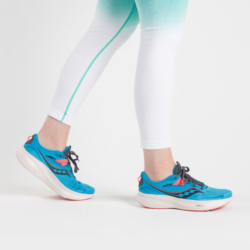 Moteriški bėgimo bateliai Saucony Ride 15 blue S10729 2