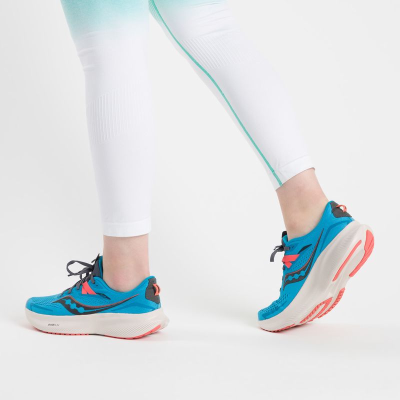 Moteriški bėgimo bateliai Saucony Ride 15 blue S10729 3