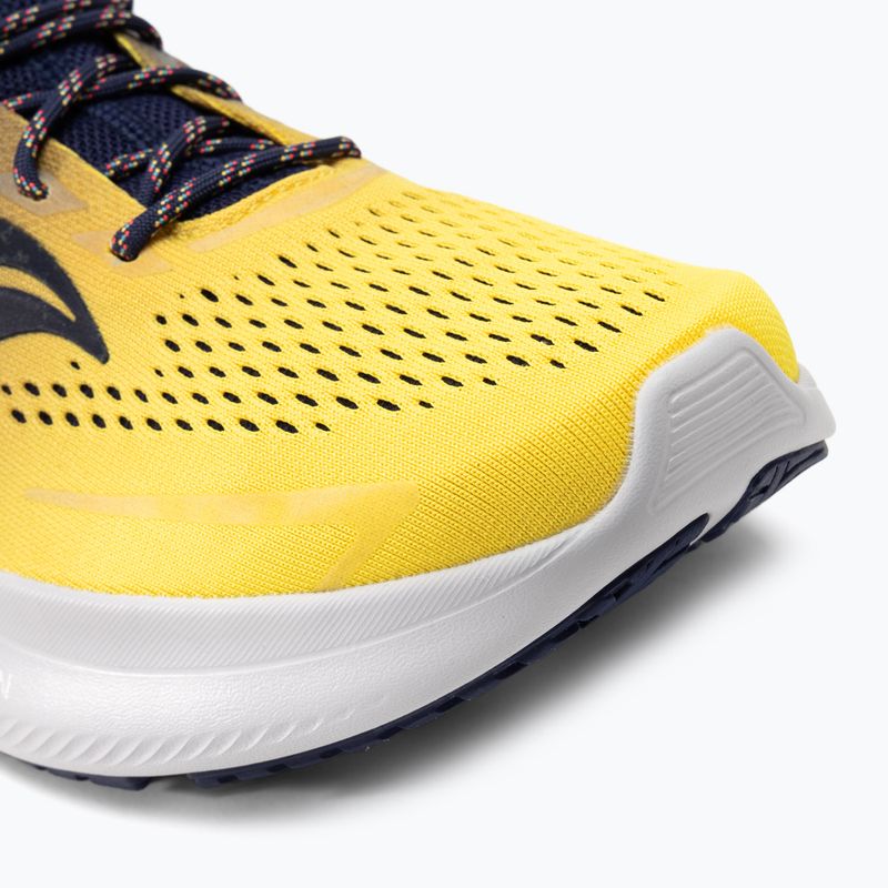 Saucony Ride 15 vyriški bėgimo bateliai tamsiai mėlyna ir geltona S20729-65 7