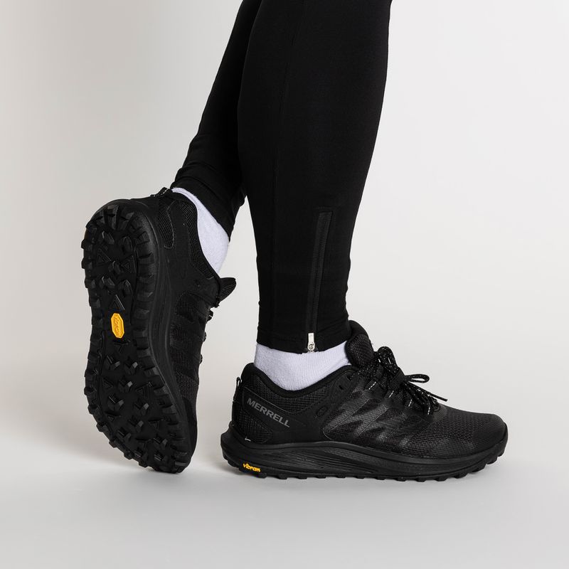 Vyriški bėgimo bateliai Merrell Nova 3 black/black 2