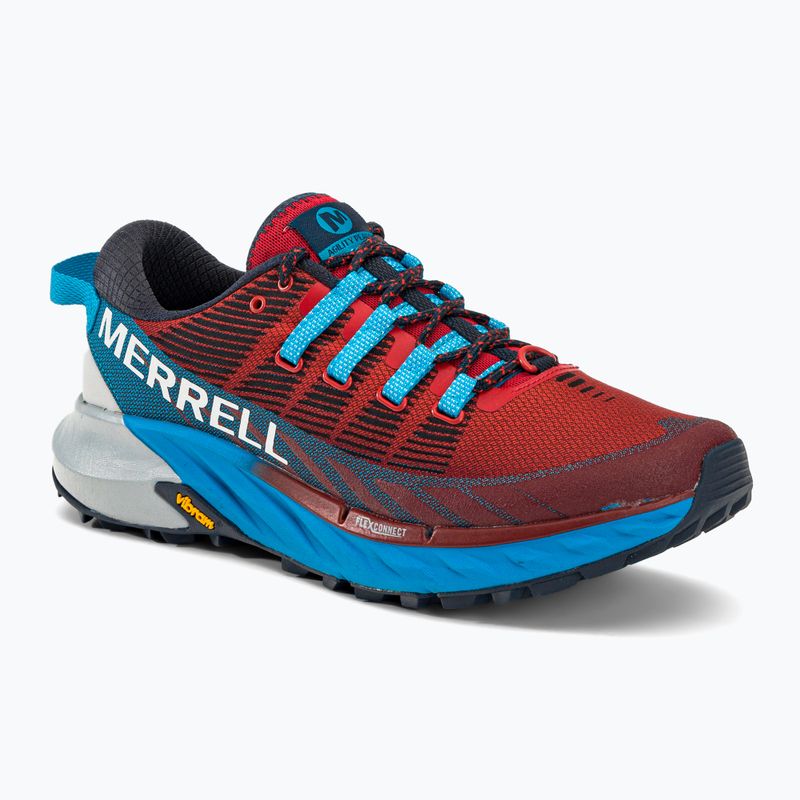 Vyriški Merrell Agility Peak 4 raudonai mėlyni bėgimo bateliai J067463