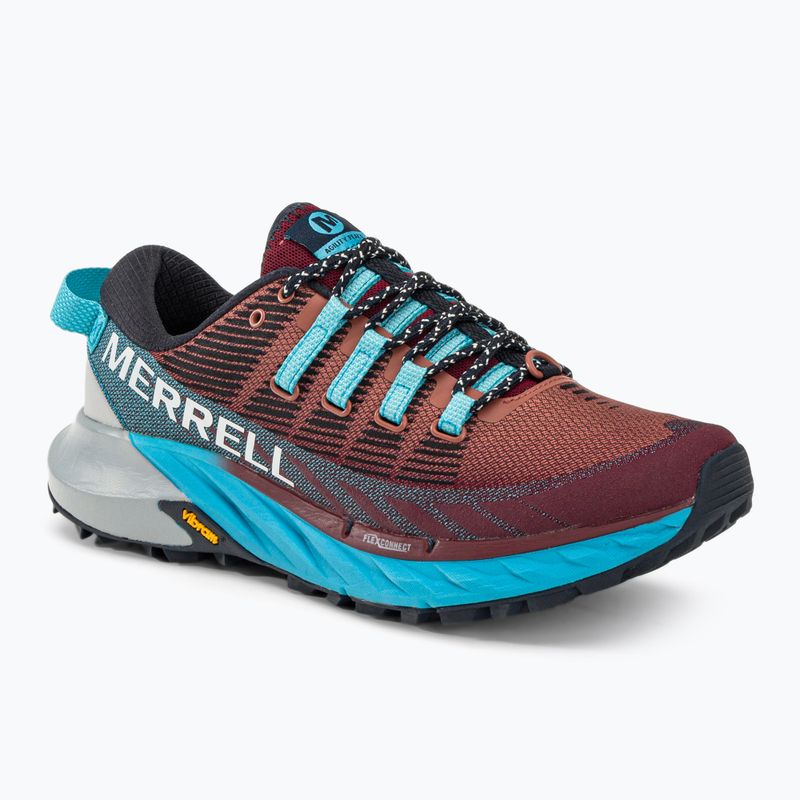 Merrell Agility Peak 4 moteriški bėgimo bateliai burgundiškai mėlyni J067546