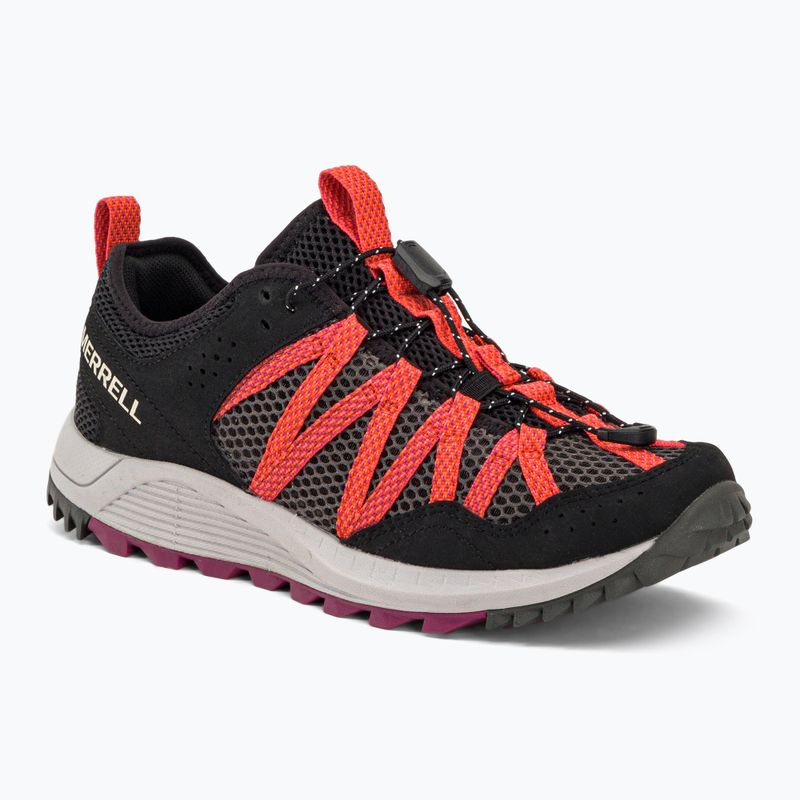 Merrell Wildwood Aerosport moteriški žygio batai juoda/rožinė J067730