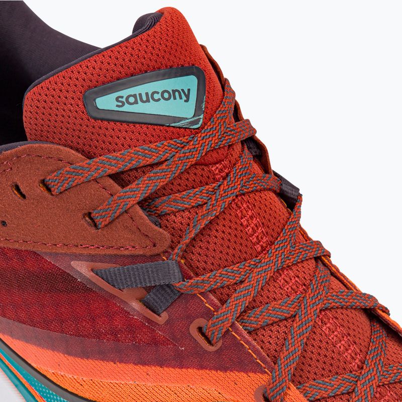 Saucony Ride 16 vyriški bėgimo bateliai orange-red S20830-25 8