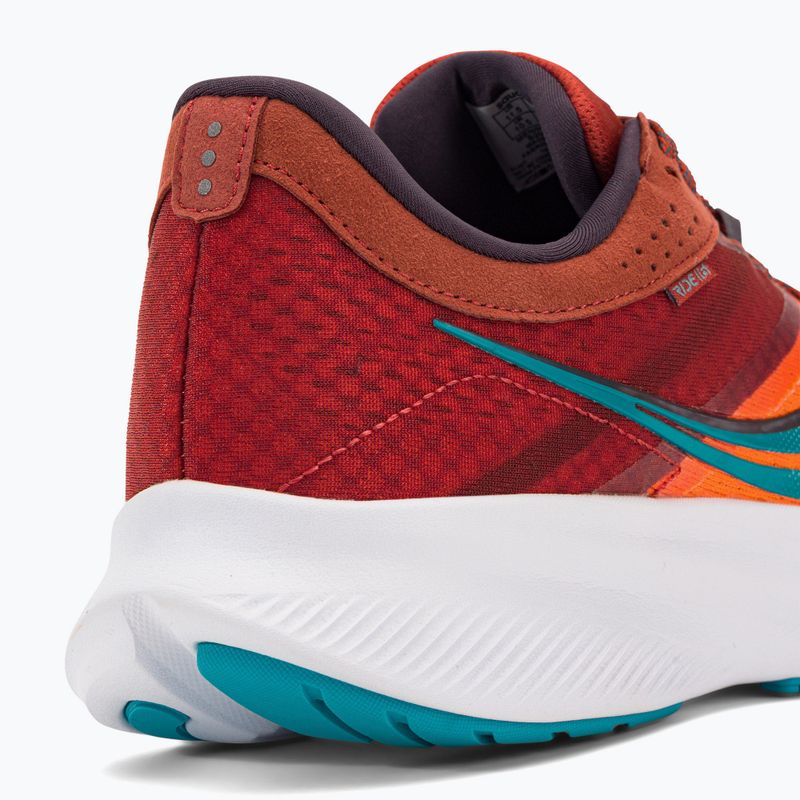 Saucony Ride 16 vyriški bėgimo bateliai orange-red S20830-25 9