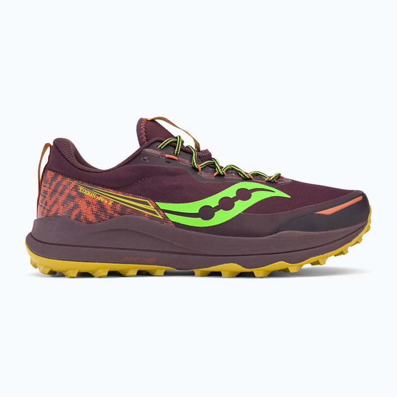 Vyriški bėgimo bateliai Saucony Xodus Ultra 2 maroon S20843-35 2