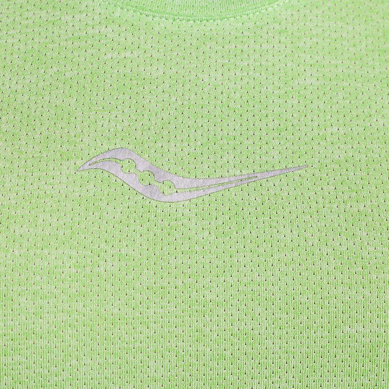 Vyriški bėgimo marškinėliai Saucony Stopwatch Graphics Singlet žali SAM800325-INHS3 3