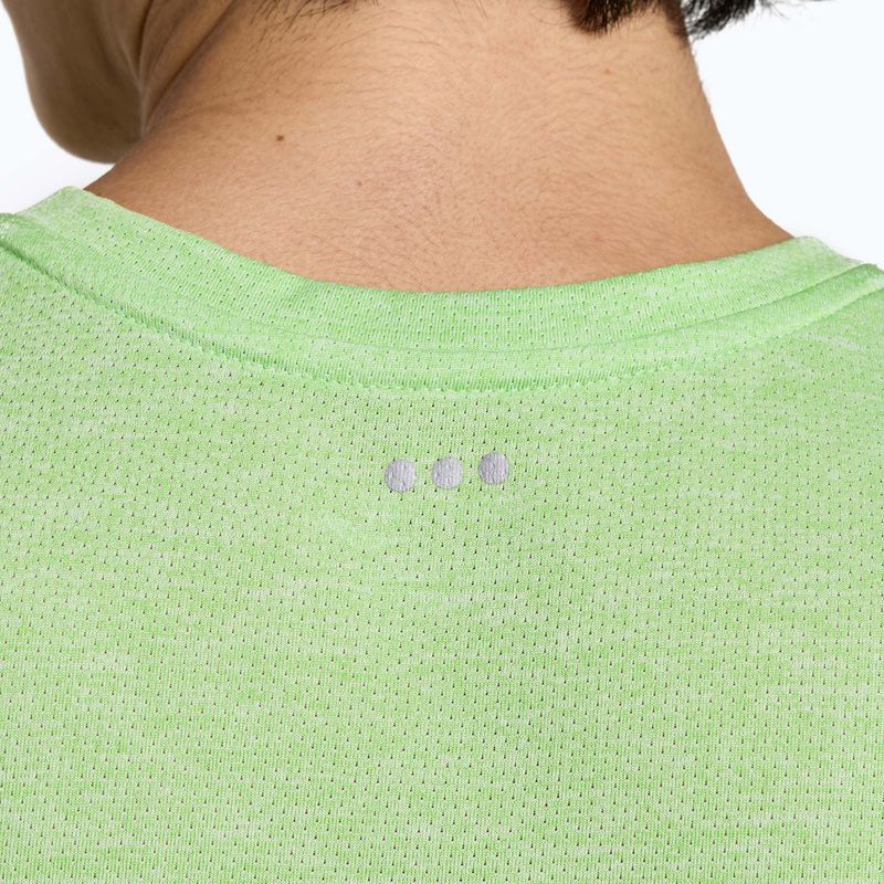 Vyriški bėgimo marškinėliai Saucony Stopwatch Graphics Singlet žali SAM800325-INHS3 4