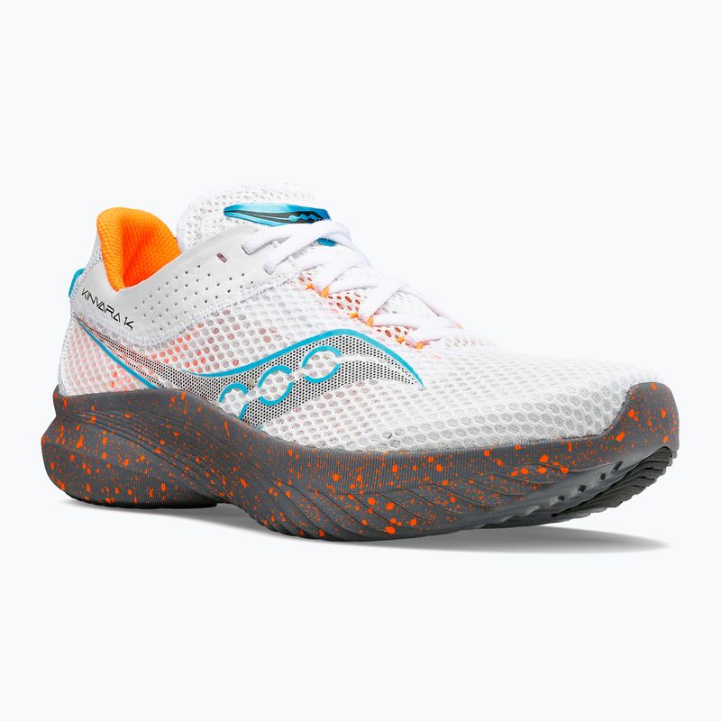 Saucony Kinvara 14 balti vyriški bėgimo bateliai S20823-85 12